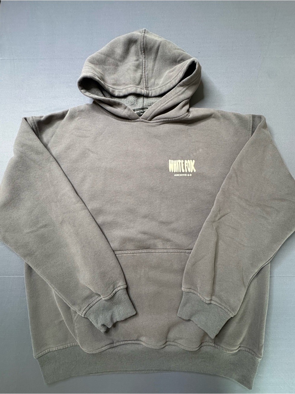 White Fox Boutique Women's Archive 6.0 Oversized Hoodie Ash Size M/L
